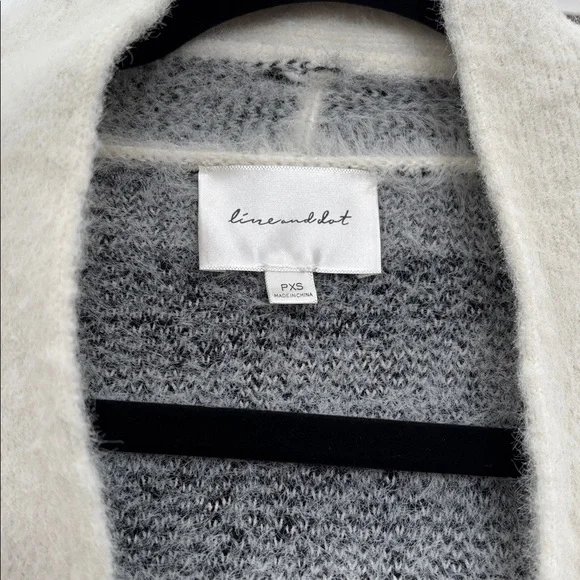 Anthropologie Line and Dot Zebra Eyelash Cardigan (Price Firm) - Picture 6 of 9